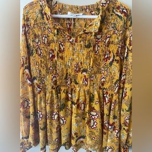 Rose and Olive blouse